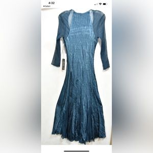 Komarov Teal Party Dress